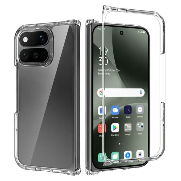 Google Pixel 11 Pro Fold TPU Case - Transparent