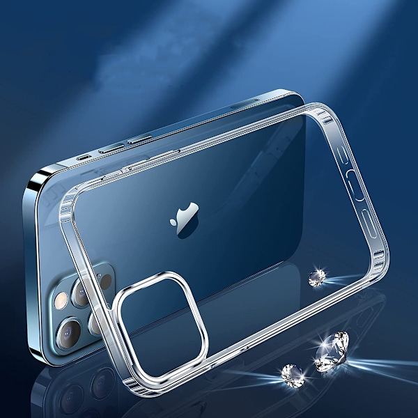 iPhone 12/12 Pro Stöttåligt MagSafe Skal - Transparent