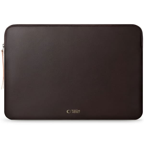 Tech-Protect Fleece laptop bag 13-14" – Brown