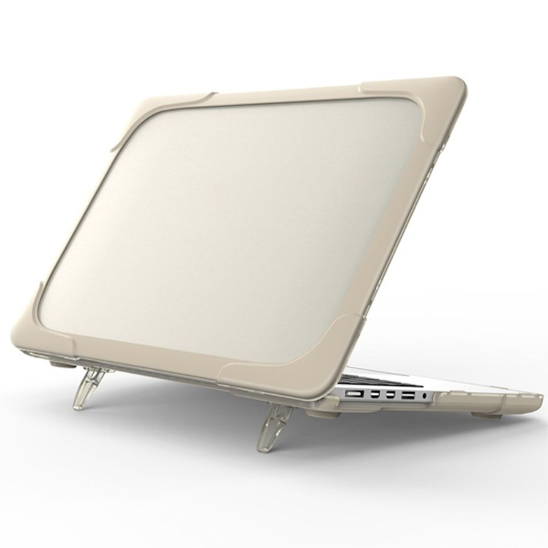 MacBook Pro 15" Cover with Stand - Beige