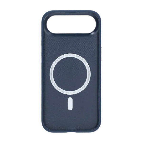 Mobile Case Faux Leather with Camera Protection for iPhone Air - Blue