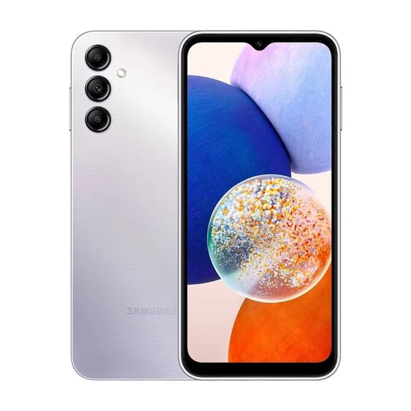 Begagnad Galaxy A14 64GB Silver - Mycket bra skick A