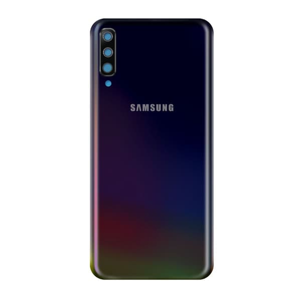 Samsung Galaxy A70 Baksida med tejp - Svart Svart
