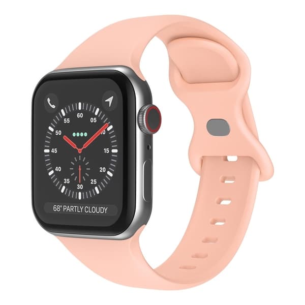 Apple Watch 38/40/41/42mm Silicone Watch Strap - Light Pink