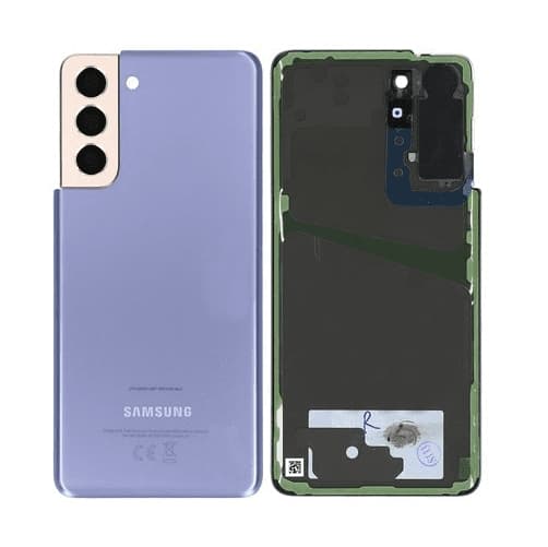 Samsung Galaxy S21 5G Baksida Med Tejp - Phantom Violet Svart