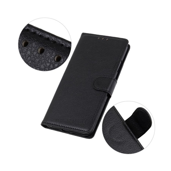 Xiaomi Mi 11 Plånboksfodral med Stativ - Svart