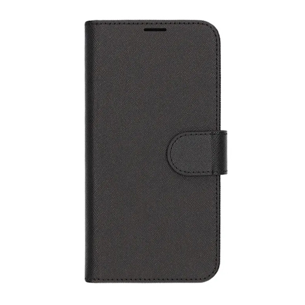 Flip Stand Leather Wallet Case For Samsung A36 Black