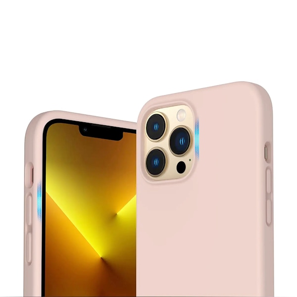 iPhone 12/12 Pro Silikonskal Rvelon - Sand Rosa