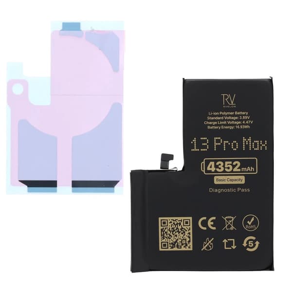 RV Battery iPhone 13 Pro Max 4352mAh Diagnostic Pass Original