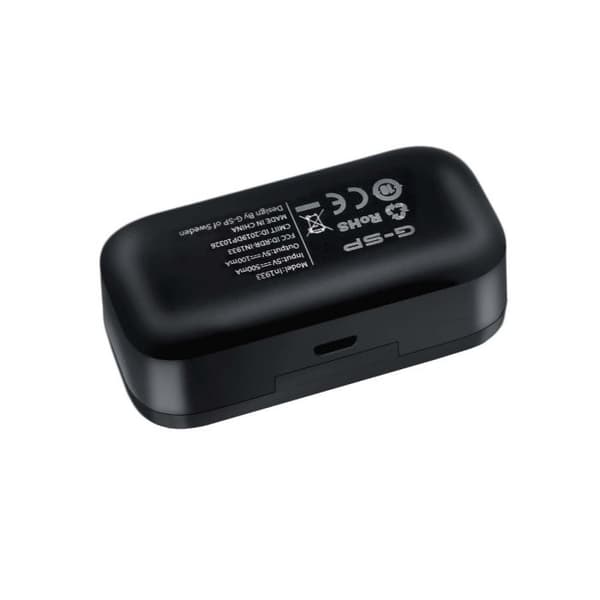 T5 Trådlösa Bluetooth-hörlurar V5.0 Touch Control Stereo HD-samtal - Svart Svart