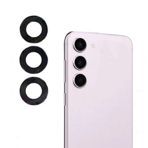 Samsung Galaxy S24 Plus kameralins med tejp - Original Svart