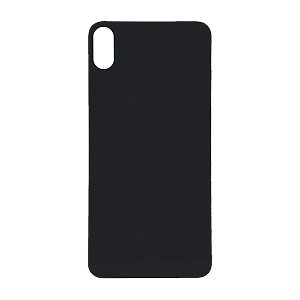 iPhone XS Baksida Glas - Svart