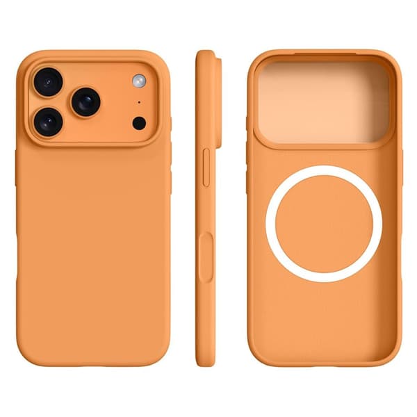 iPhone 18 Pro Max/17 Pro Max MagSafe Case in Silicone - Orange