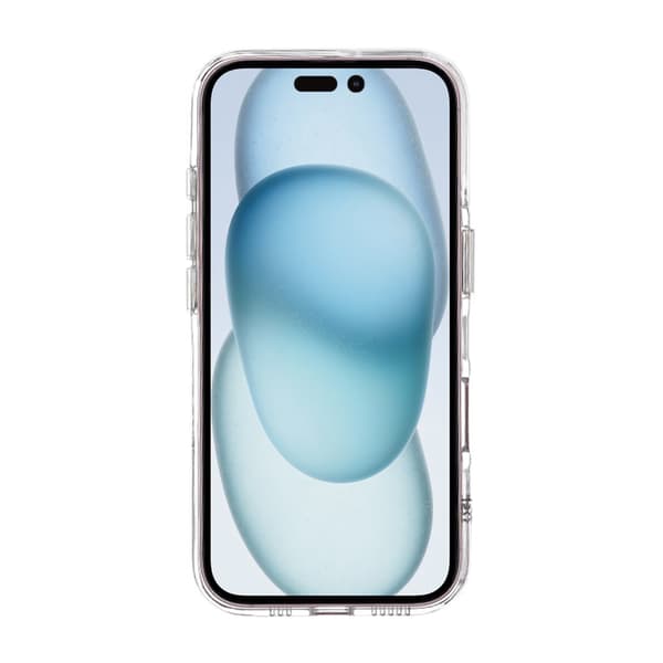 iPhone 16 Mobilskal TPU med Magnet Rvelon - Transparent