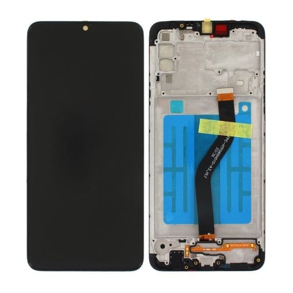 Samsung Galaxy A20s Skärm med LCD Display Original Svart