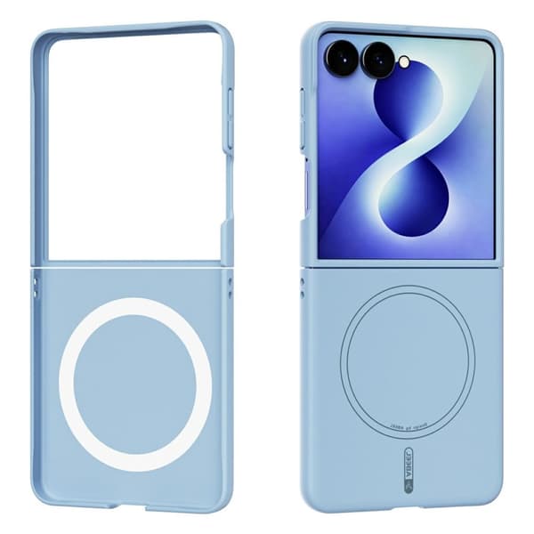ABEEL Samsung Galaxy Z Flip8 MagSafe Case in Silicone - Blue