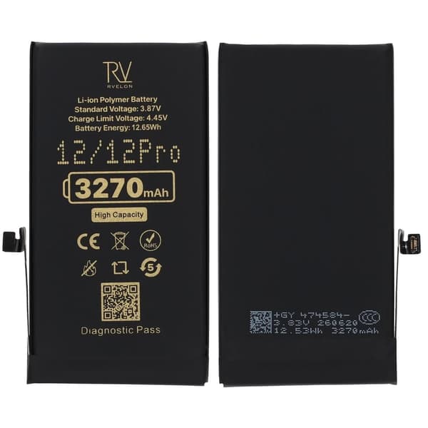 RV Battery iPhone 12/12 Pro 3270mAh Diagnostic Pass High