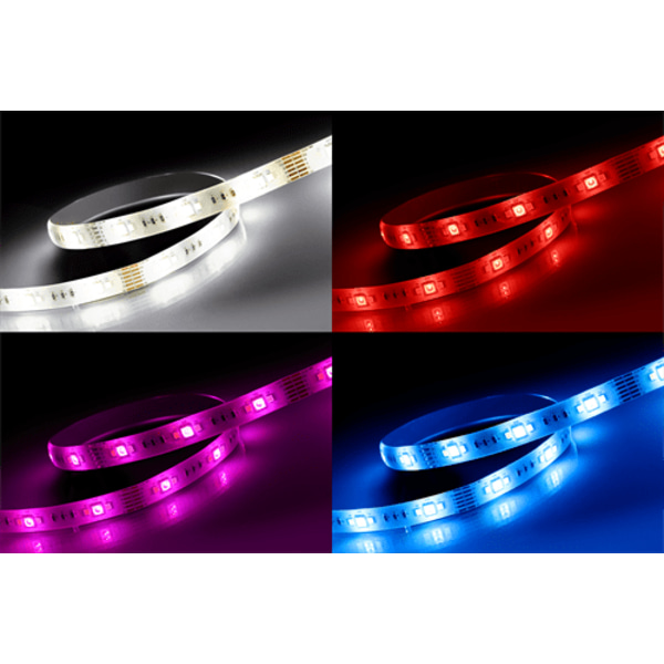 Deltaco Smart Home LED-list förlängning, 1m, RGB, 2700K-6500K -