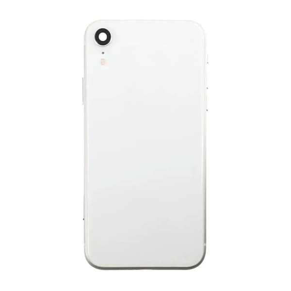 iPhone XR Back Cover Complete OEM White With Small Parts