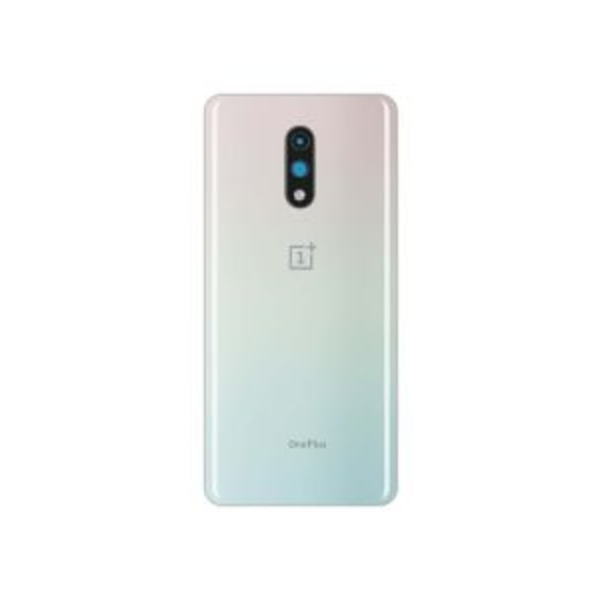 OnePlus 7 Baksida med tejp - Vit/Guld