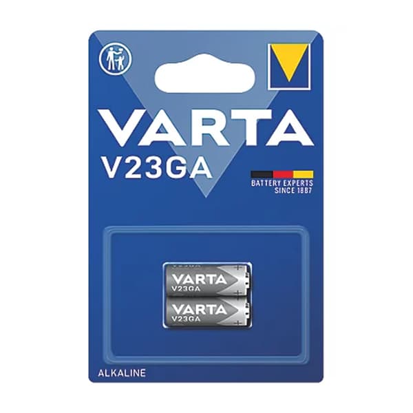 Varta Alkaline V23GA Battery 23A 12V 2-pack