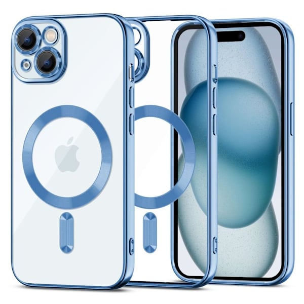 Tech-Protect MagShine MagSafe Case for iPhone 15 - Blue