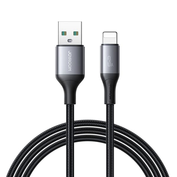 Joyroom Flash Series Fast Charging USB-A to Lightning Cable 3A, 1m - Black