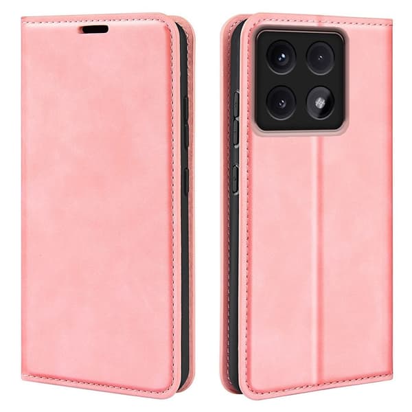 Xiaomi 14T Pro Cover with Wallet - Pink