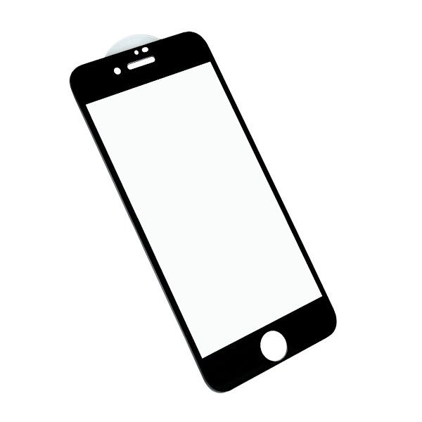 Skärmskydd iPhone 7/8/SE (2020/2022) - 3D Härdat Glas Svart