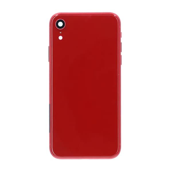 iPhone XR Back Cover with Full Frame Premium - Red