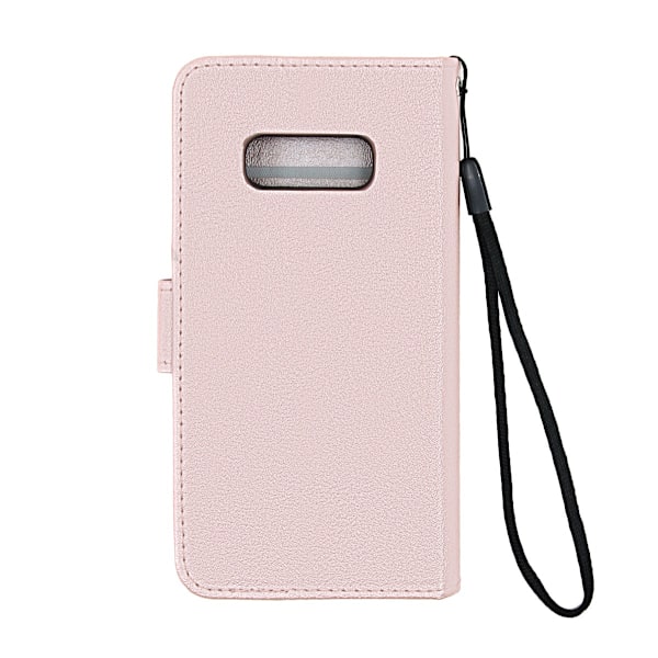Samsung Galaxy S10e Plånboksfodral med Stativ - Rosa