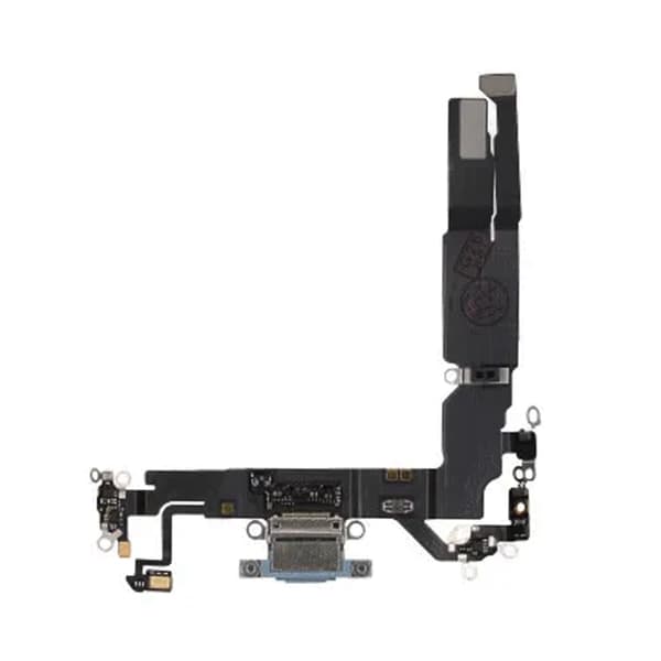 Charging Connector with Flex Cable for iPhone 17 - Blue