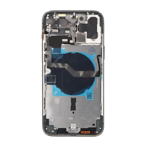 iPhone 12 Pro Max Back Cover Complete OEM Blue With Small Parts
