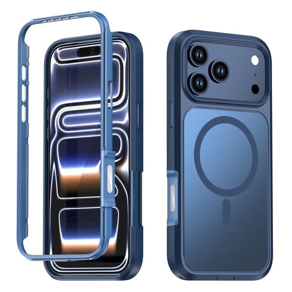 iPhone 18 Pro/17 Pro MagSafe Case Shockproof - Blue