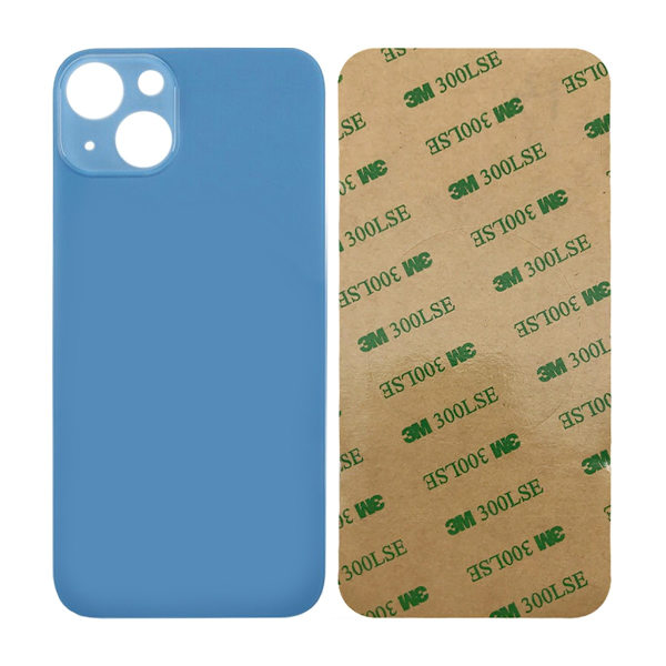 iPhone 13 Back Glass with Adhesive Tape - Blue