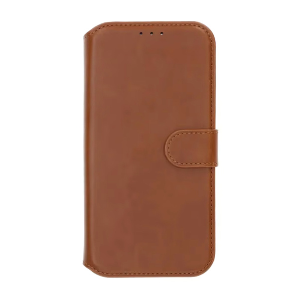 Rvelon Wallet Case Magnet for iPhone Air - Brown