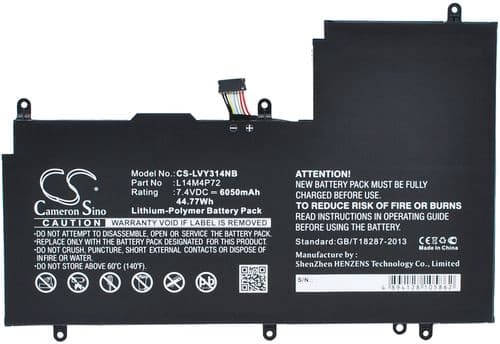 Battery for Lenovo Yoga 3 14 etc.