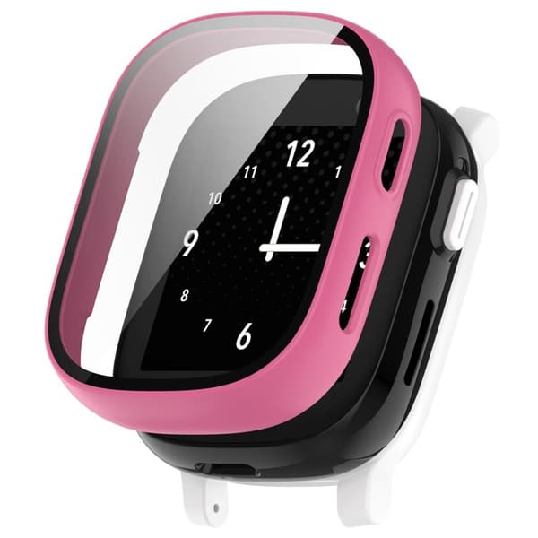 Xplora X6 Play Watch Case with Tempered Glass Screen Protector – Pink