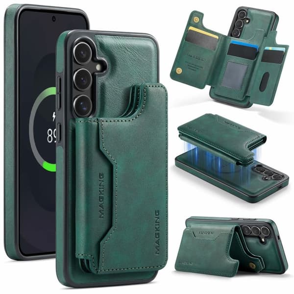MAGKING Samsung Galaxy S25 FE Case with MagSafe - Green