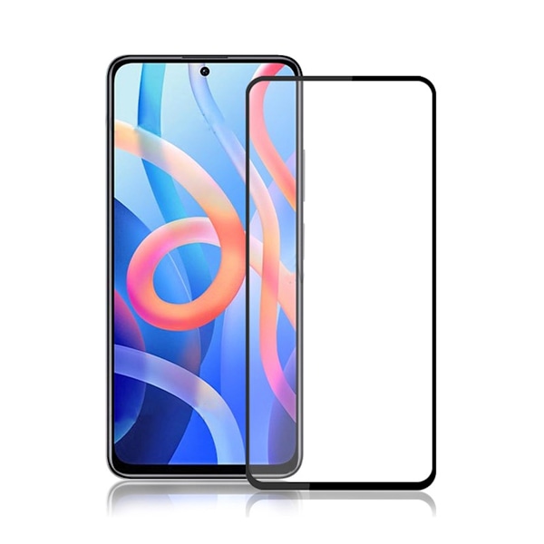 Skärmskydd Xiaomi Redmi Note 11 Pro - 3D Härdat Glas Svart