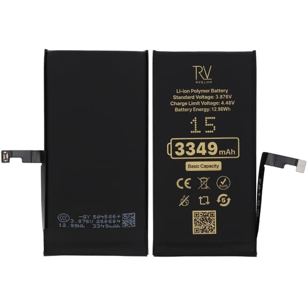 RV Battery iPhone 15 3349mAh Premium