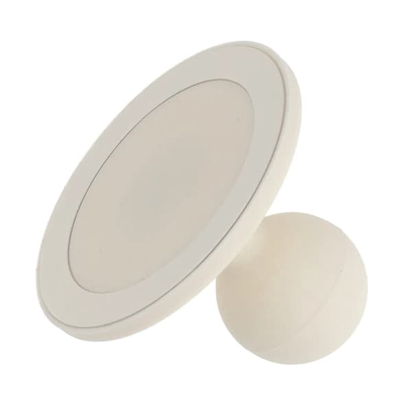 Mushroom Head Silicone MagSafe Magnetic Phone Grip White