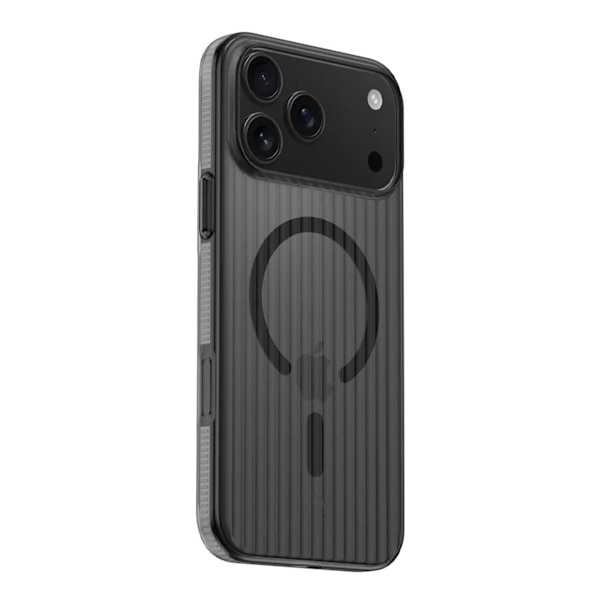 Rvelon Corrugated Magsafe Mobile Case for iPhone 17 Pro Max - Gray