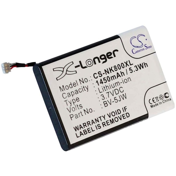 Battery for BV-5JW replacement battery