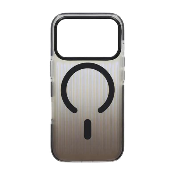 Corrugated MagSafe Mobile Case for iPhone 17 Pro Max - Black
