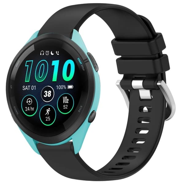 Garmin Forerunner 265S Silicone Watch Band - Black