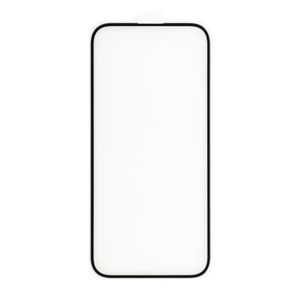 Skärmskydd iPhone 15 Pro - 3D Härdat Glas Svart (miljö)