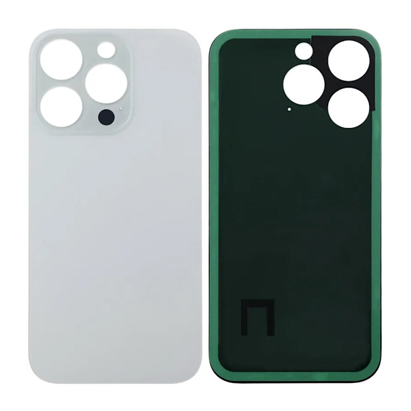 iPhone 14 Pro Baksida Glas - Vit