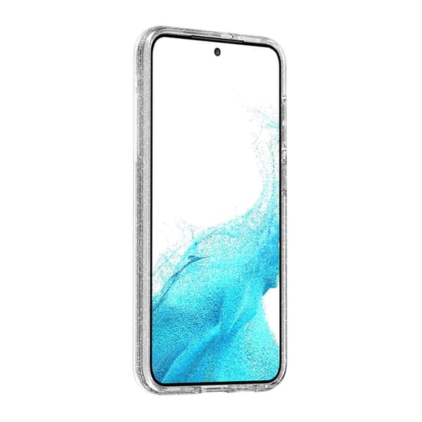 Samsung Galaxy S23 Plus Glitter Magsafe Mobile Case - Transparent