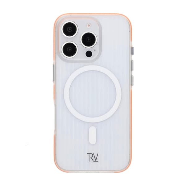 iPhone 16 Pro Max Mobile Case Corrugated Magsafe Rvelon - Orange